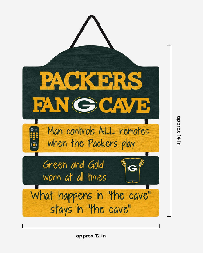 Green Bay Packers Fancave Sign FOCO - FOCO.com