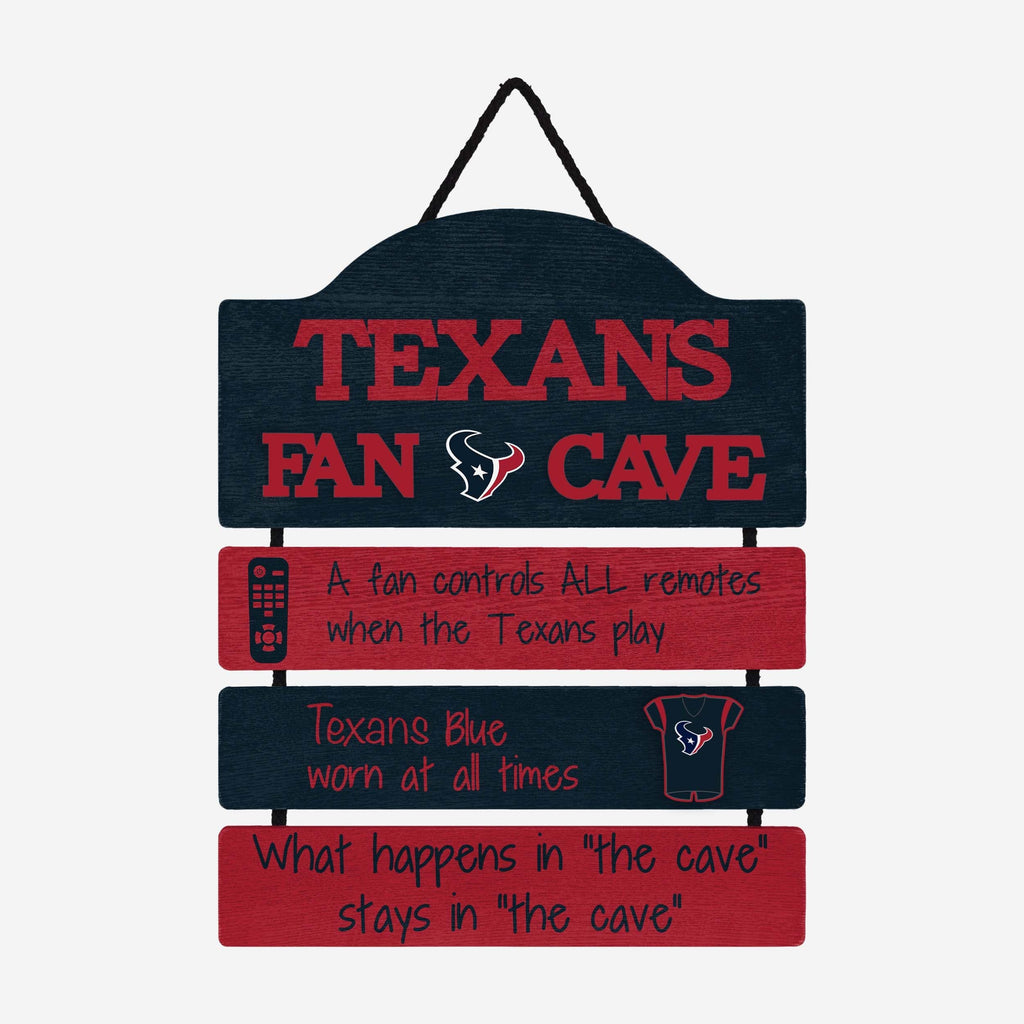 Houston Texans Fancave Sign FOCO - FOCO.com