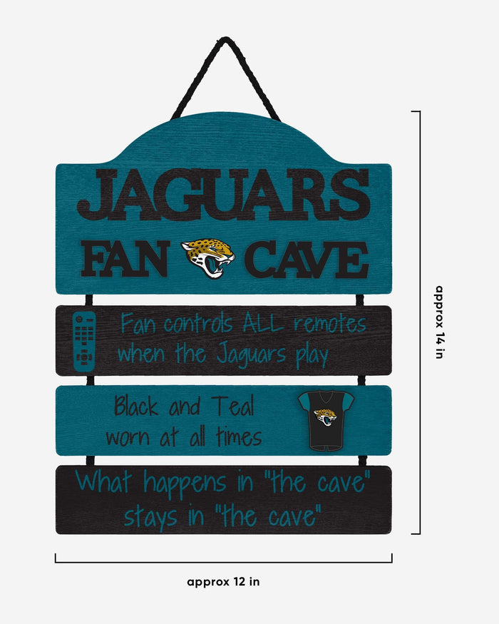 Jacksonville Jaguars Fancave Sign FOCO - FOCO.com