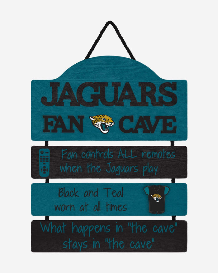 Jacksonville Jaguars Fancave Sign FOCO - FOCO.com