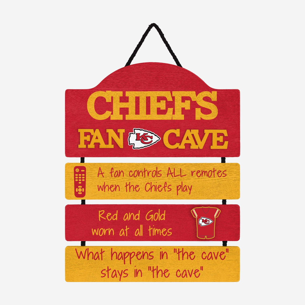 Kansas City Chiefs Fancave Sign FOCO - FOCO.com