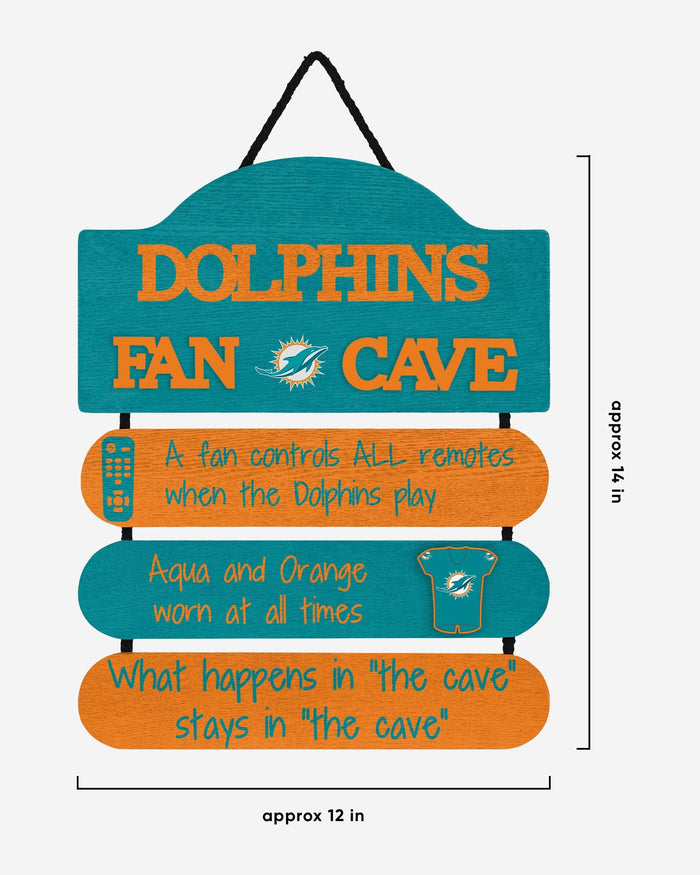 Miami Dolphins Fancave Sign FOCO - FOCO.com