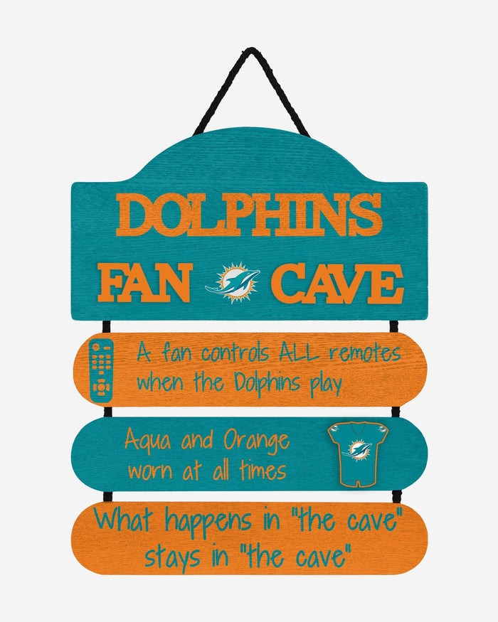 Miami Dolphins Fancave Sign FOCO - FOCO.com