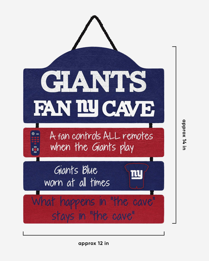 New York Giants Fancave Sign FOCO - FOCO.com