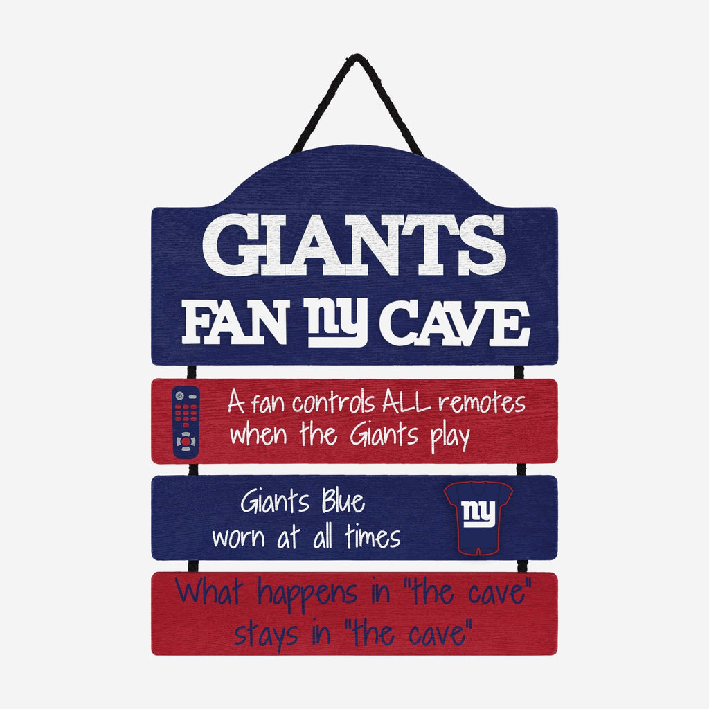 New York Giants Fancave Sign FOCO - FOCO.com