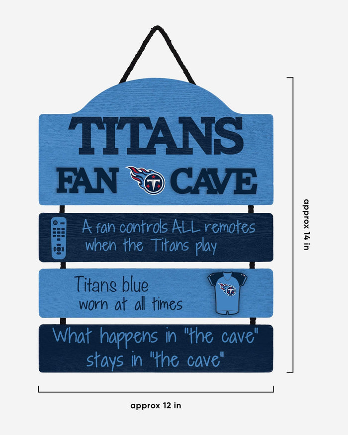 Tennessee Titans Fancave Sign FOCO - FOCO.com