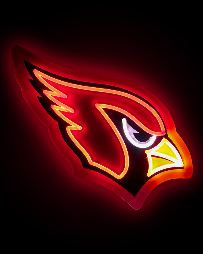 Arizona Cardinals LED Neon Light Up Team Logo Sign FOCO - FOCO.com