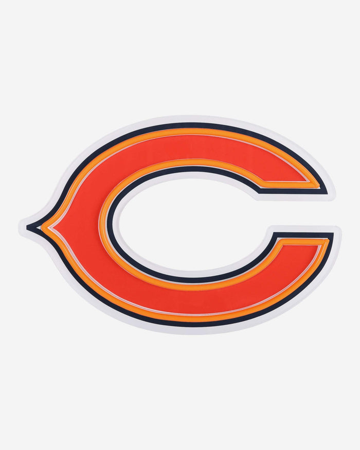 Chicago Bears LED Neon Light Up Team Logo Sign FOCO - FOCO.com