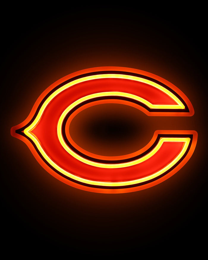 Chicago Bears LED Neon Light Up Team Logo Sign FOCO - FOCO.com