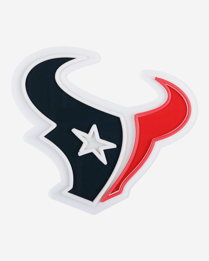 Houston Texans LED Neon Light Up Team Logo Sign FOCO - FOCO.com