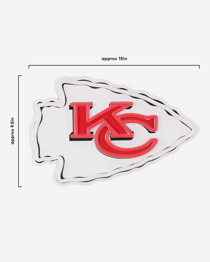 Kansas City Chiefs LED Neon Light Up Team Logo Sign FOCO - FOCO.com