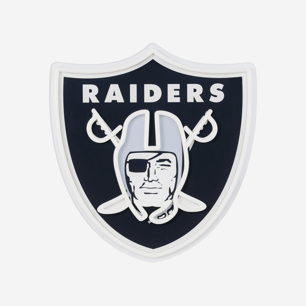 Las Vegas Raiders LED Neon Light Up Team Logo Sign FOCO - FOCO.com