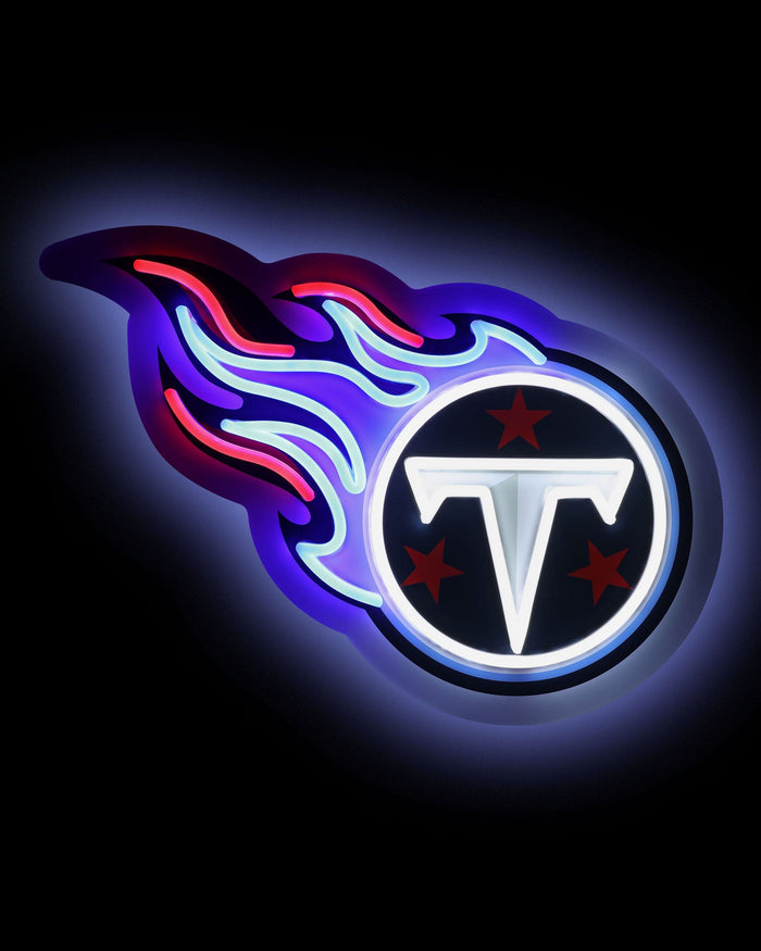 Tennessee Titans LED Neon Light Up Team Logo Sign FOCO - FOCO.com