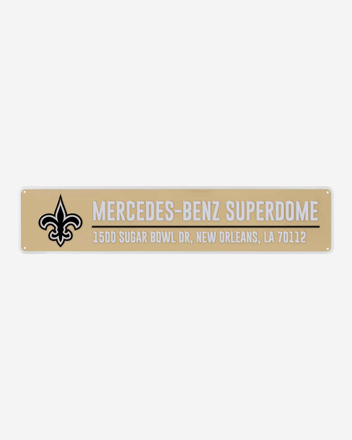 New Orleans Saints Stadium Street Sign FOCO - FOCO.com