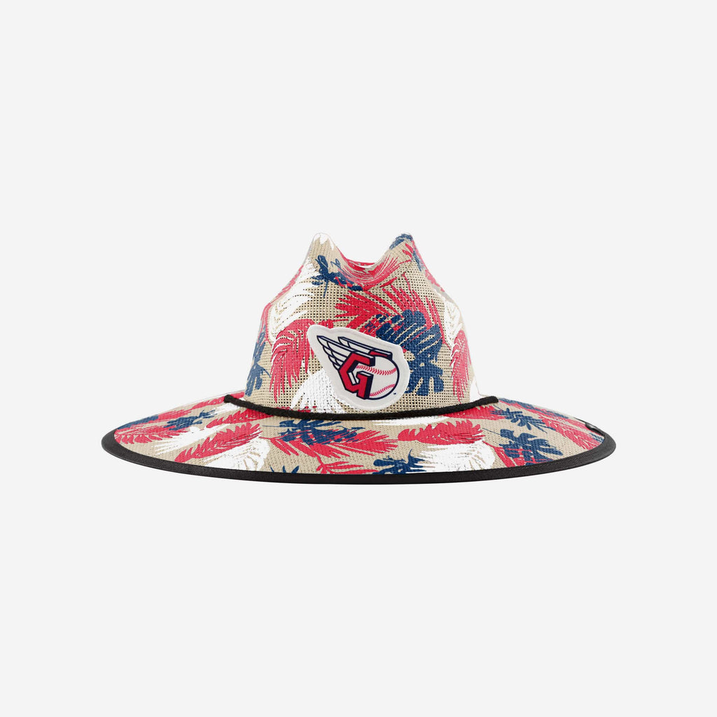 Cleveland Guardians Floral Printed Straw Hat FOCO - FOCO.com