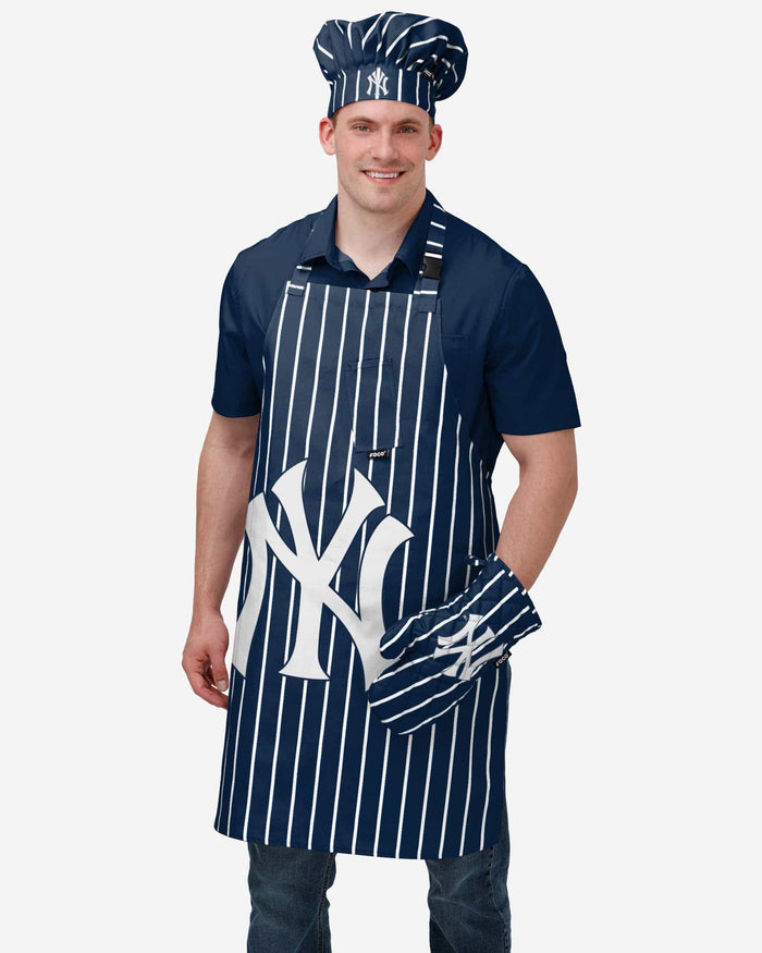 New York Yankees Pinstripe Chef Hat FOCO - FOCO.com
