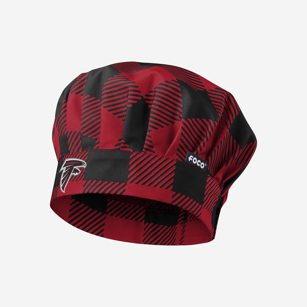 Atlanta Falcons Plaid Chef Hat FOCO - FOCO.com