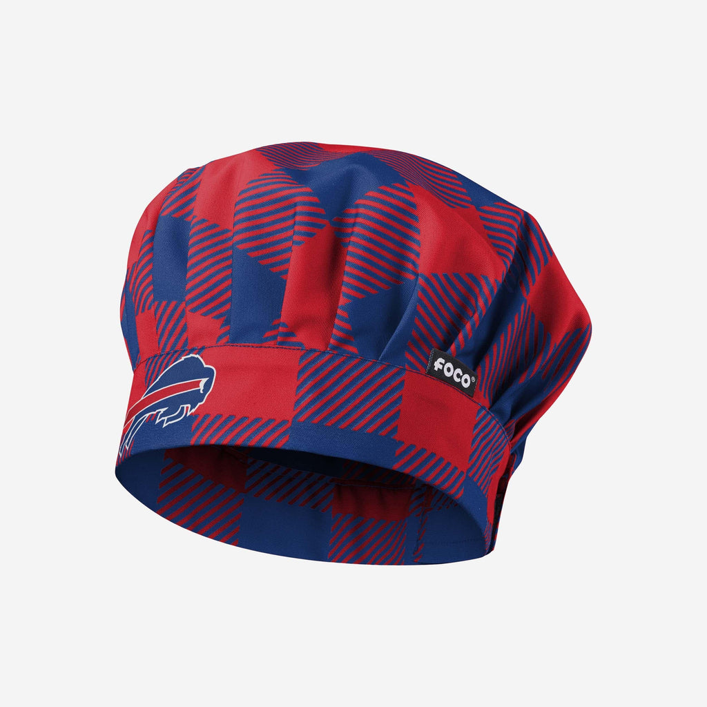 Buffalo Bills Plaid Chef Hat FOCO - FOCO.com