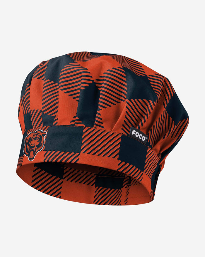 Chicago Bears Plaid Chef Hat FOCO - FOCO.com