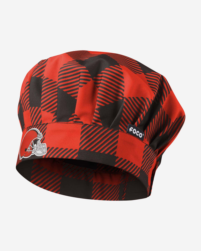 Cleveland Browns Plaid Chef Hat FOCO - FOCO.com