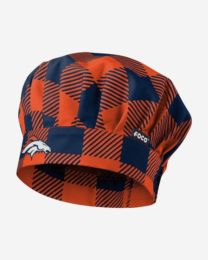 Denver Broncos Plaid Chef Hat FOCO - FOCO.com