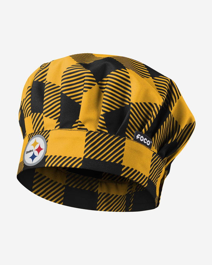 Pittsburgh Steelers Plaid Chef Hat FOCO - FOCO.com