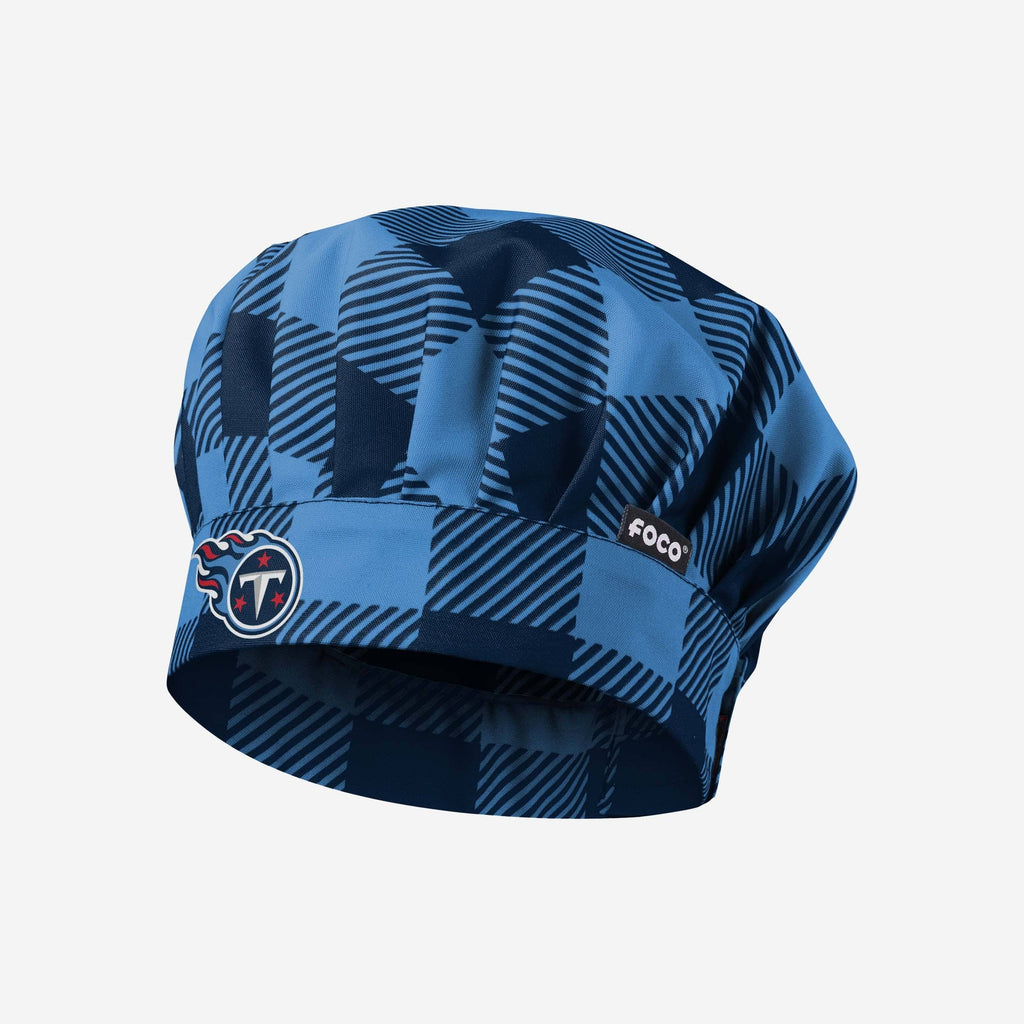 Tennessee Titans Plaid Chef Hat FOCO - FOCO.com