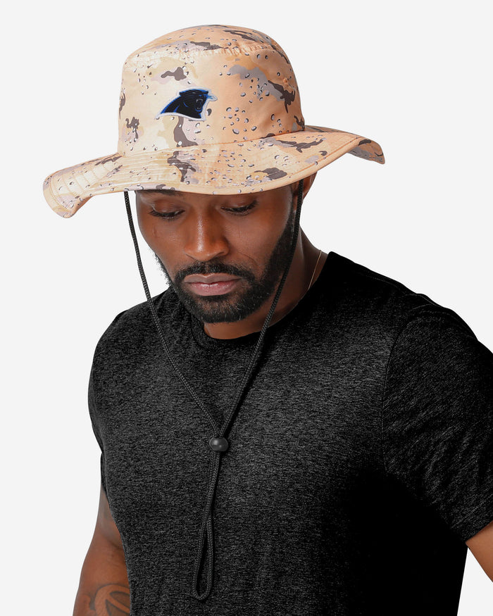 Carolina Panthers Light Desert Camo Boonie Hat FOCO - FOCO.com