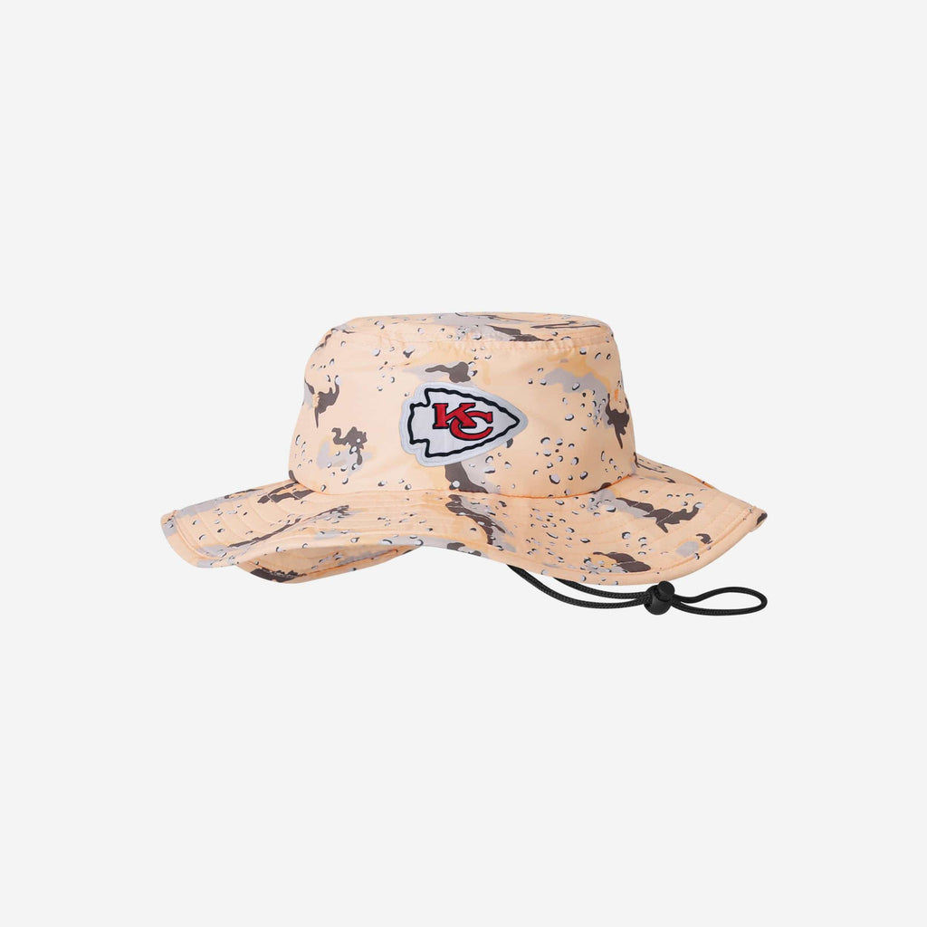 Kansas City Chiefs Light Desert Camo Boonie Hat FOCO - FOCO.com