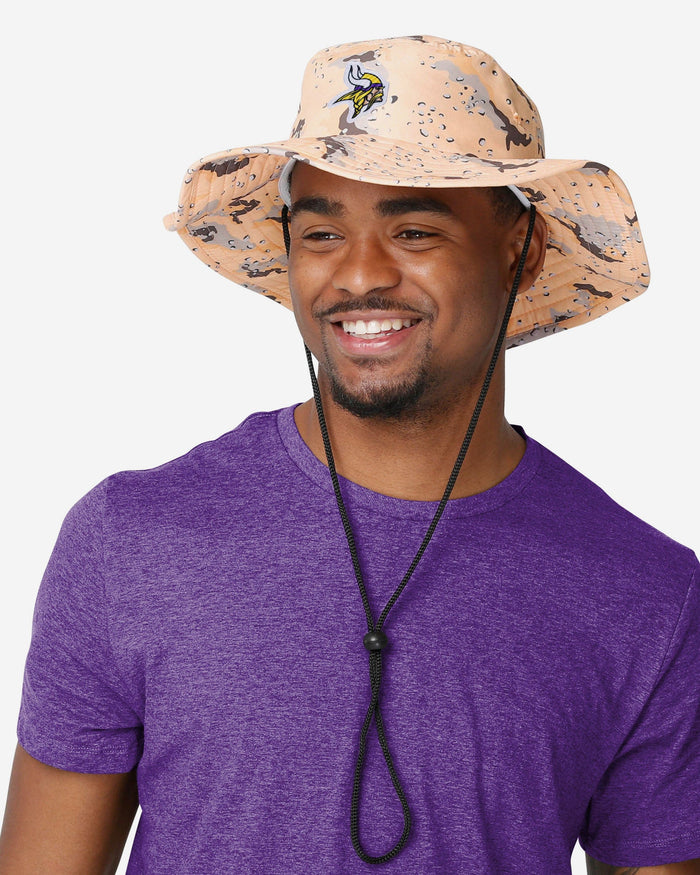 Minnesota Vikings Light Desert Camo Boonie Hat FOCO - FOCO.com