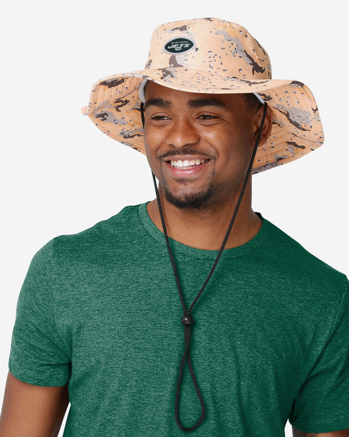 New York Jets Light Desert Camo Boonie Hat FOCO - FOCO.com