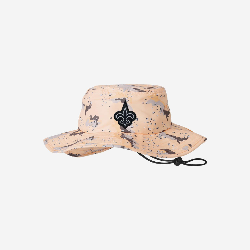 New Orleans Saints Light Desert Camo Boonie Hat FOCO - FOCO.com