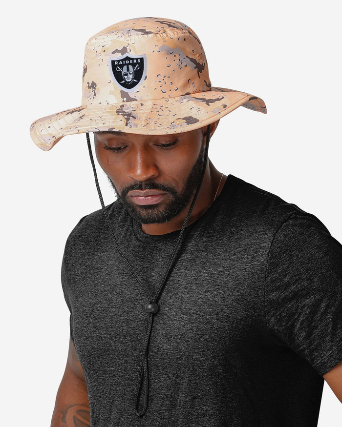 Las Vegas Raiders Light Desert Camo Boonie Hat FOCO - FOCO.com