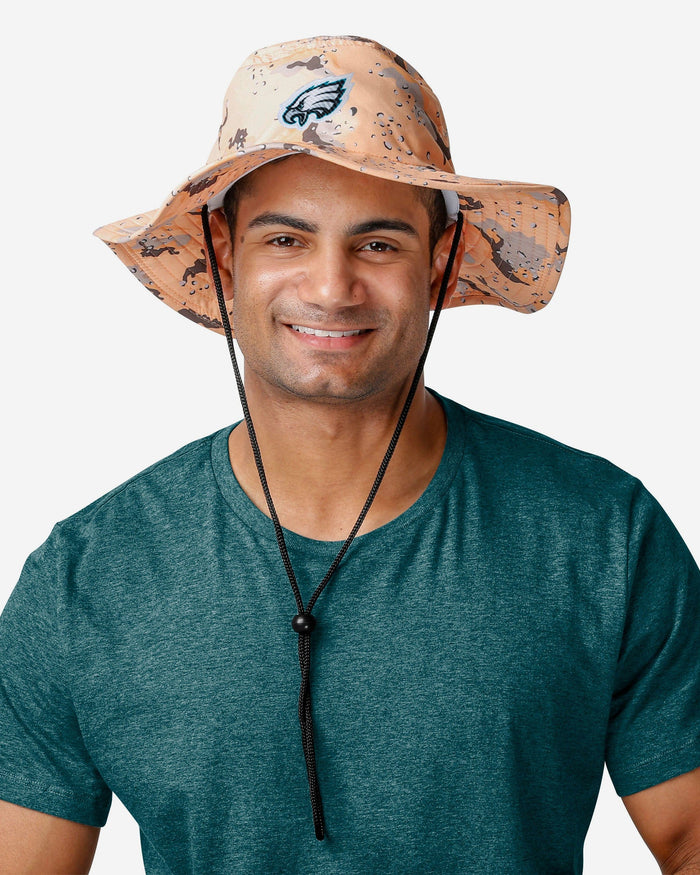 Philadelphia Eagles Light Desert Camo Boonie Hat FOCO - FOCO.com