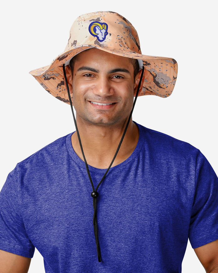 Los Angeles Rams Light Desert Camo Boonie Hat FOCO - FOCO.com