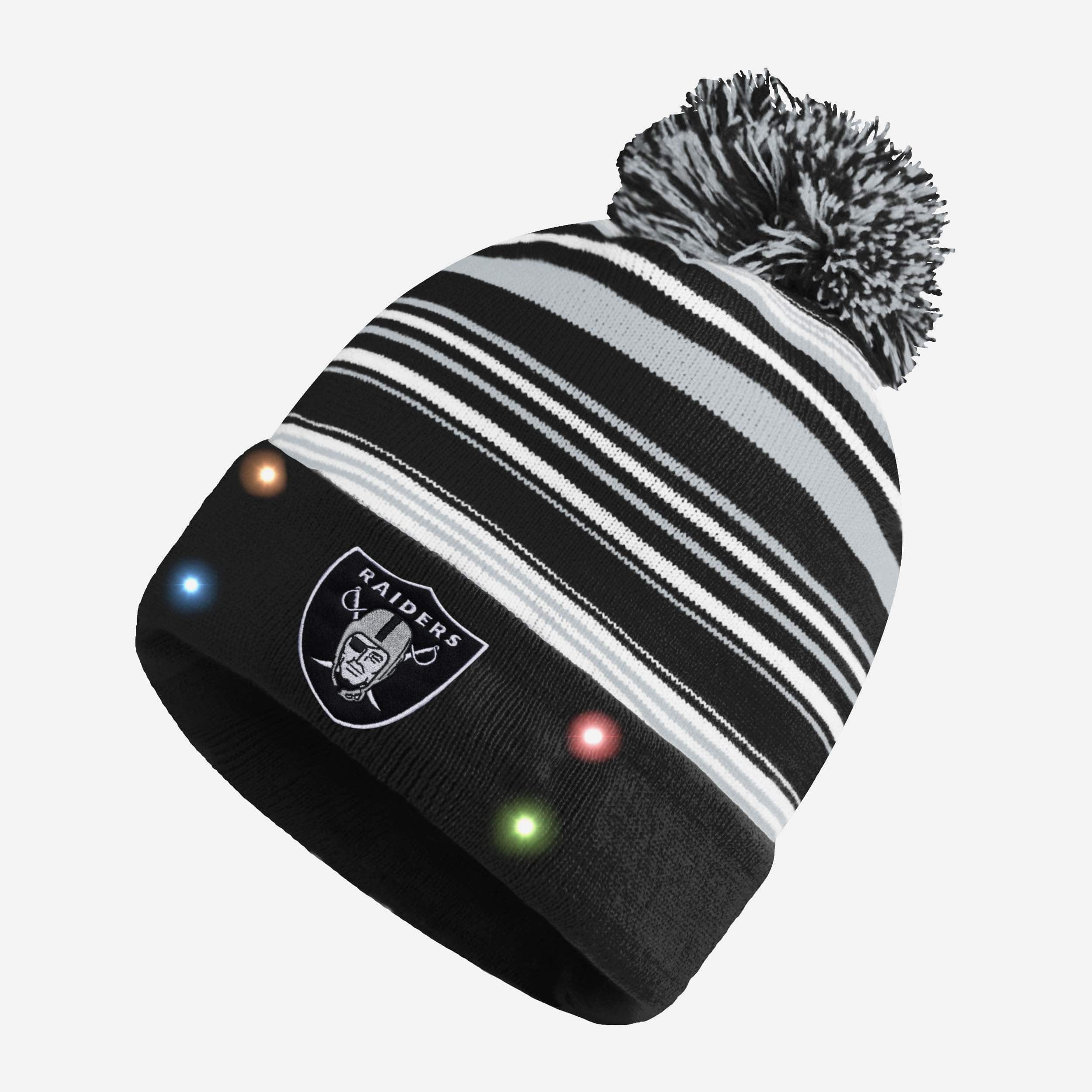 White store raiders beanie