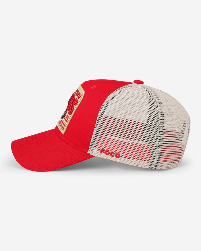 San Francisco 49ers Truckstop Patch Trucker RF Cap FOCO - FOCO.com