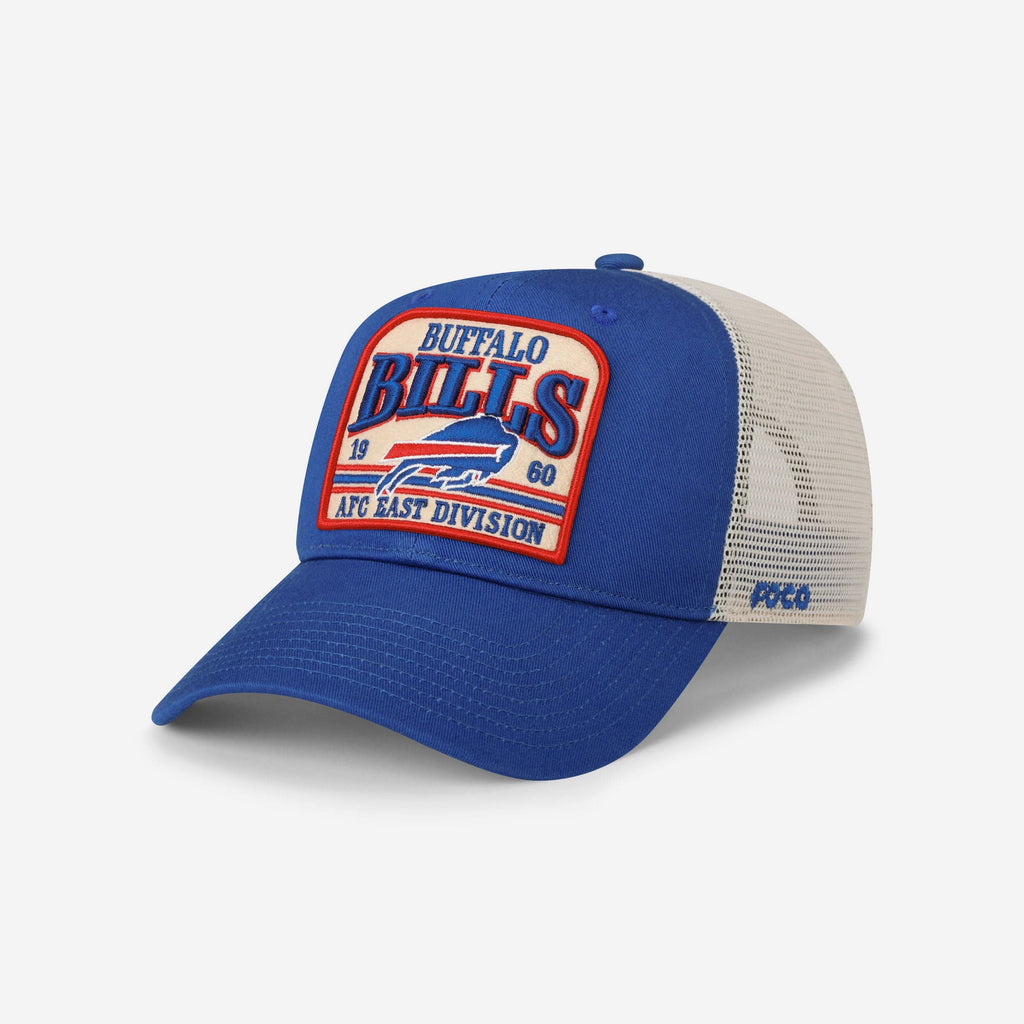 Buffalo Bills Truckstop Patch Trucker RF Cap FOCO - FOCO.com