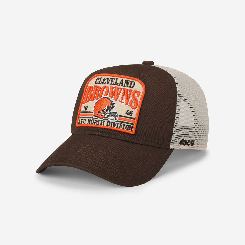 Cleveland Browns Truckstop Patch Trucker RF Cap FOCO - FOCO.com