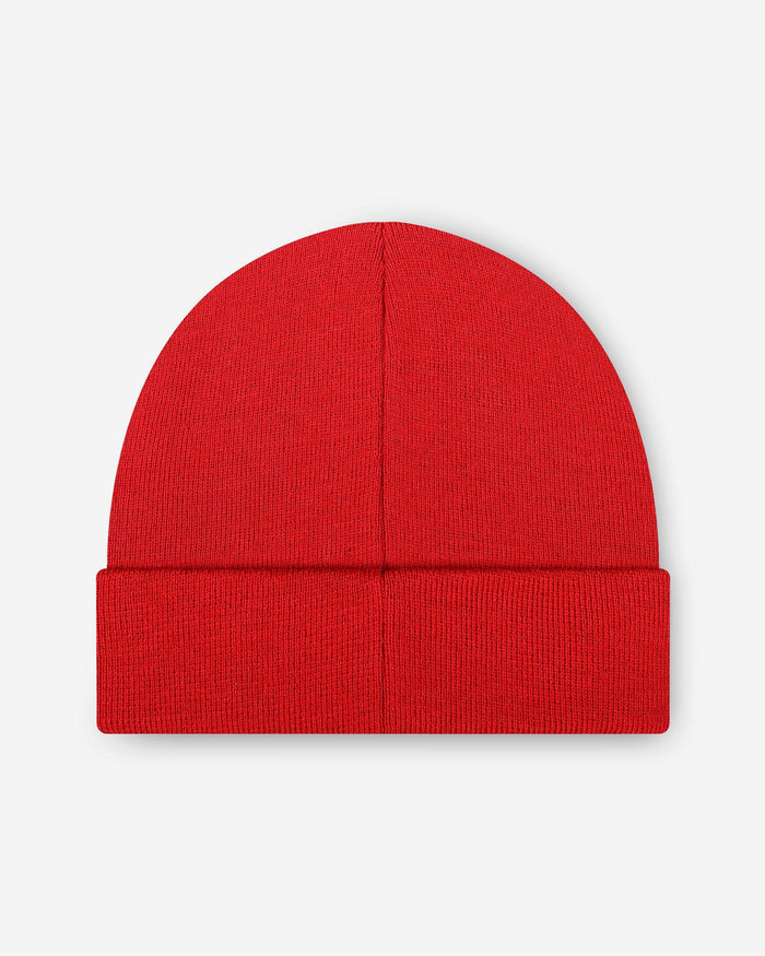 Kansas City Chiefs Basic Primary Logo Beanie FOCO - FOCO.com