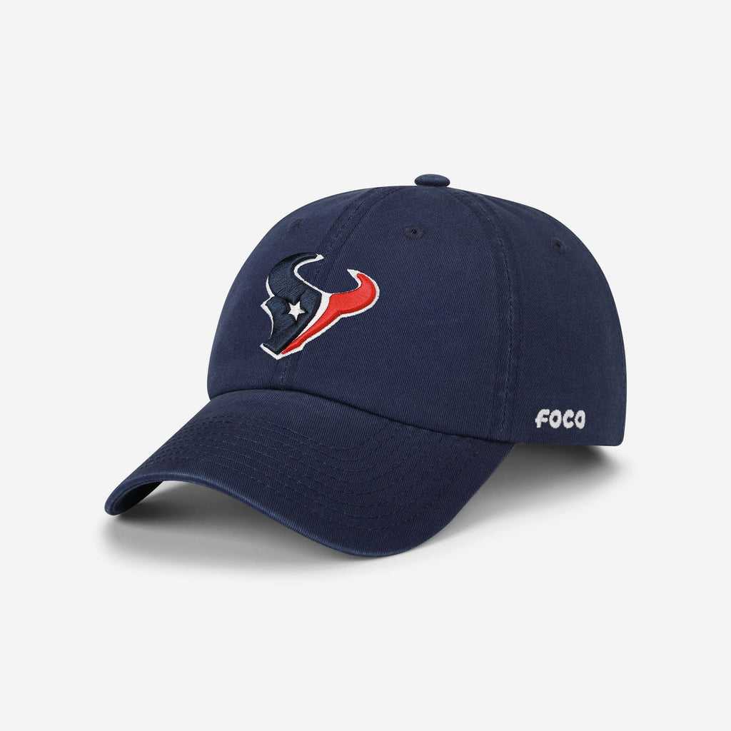 Houston Texans Primary Logo Casual Cap FOCO - FOCO.com