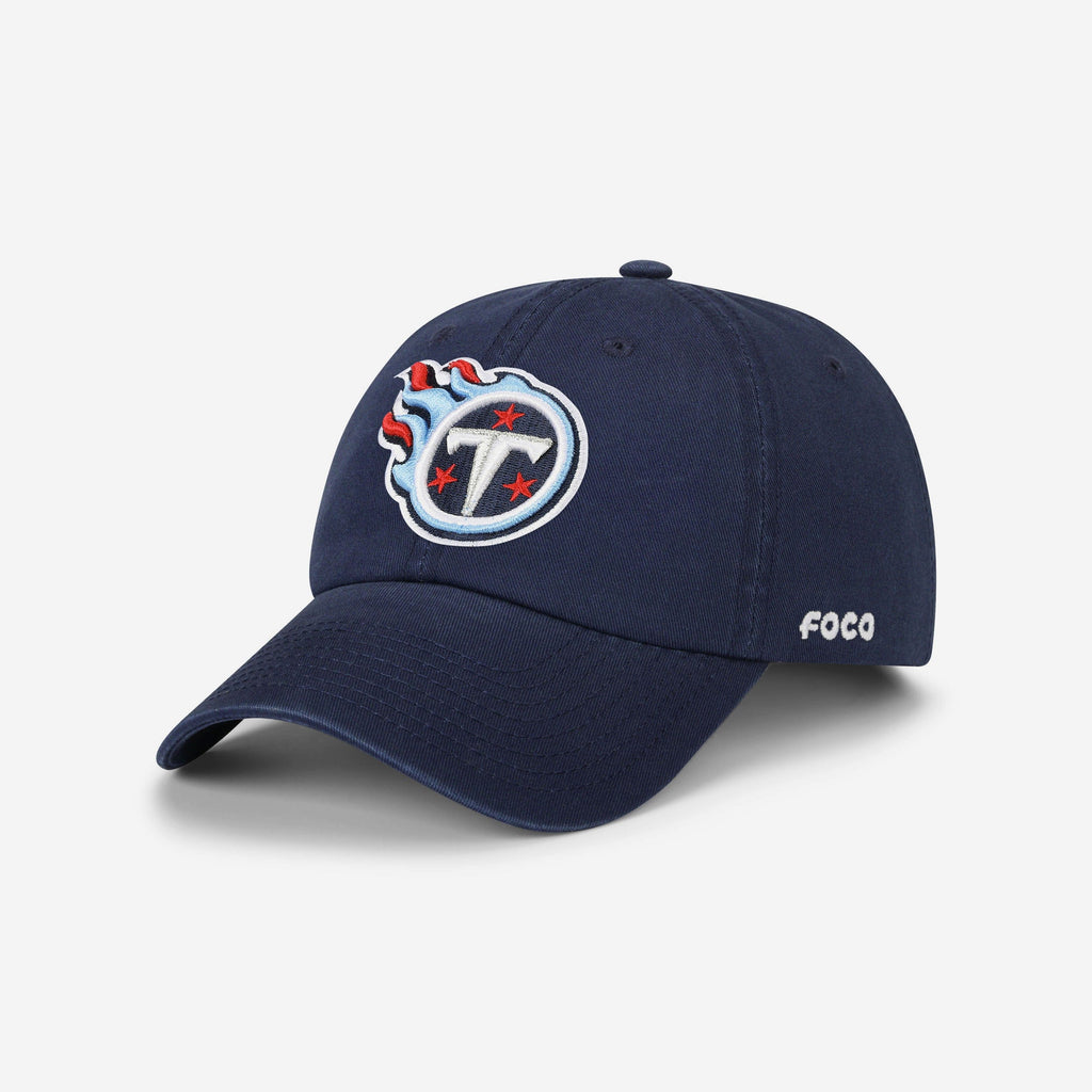 Tennessee Titans Primary Logo Casual Cap FOCO - FOCO.com