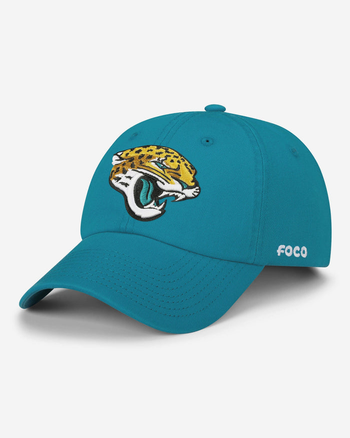 Jacksonville Jaguars Primary Logo Casual Cap FOCO - FOCO.com