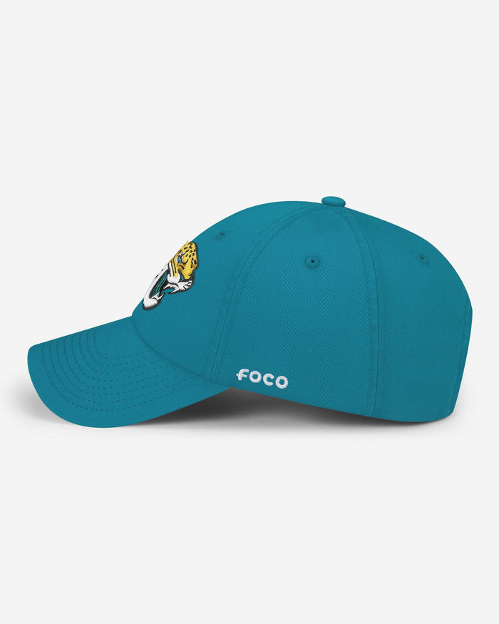 Jacksonville Jaguars Primary Logo Casual Cap FOCO - FOCO.com