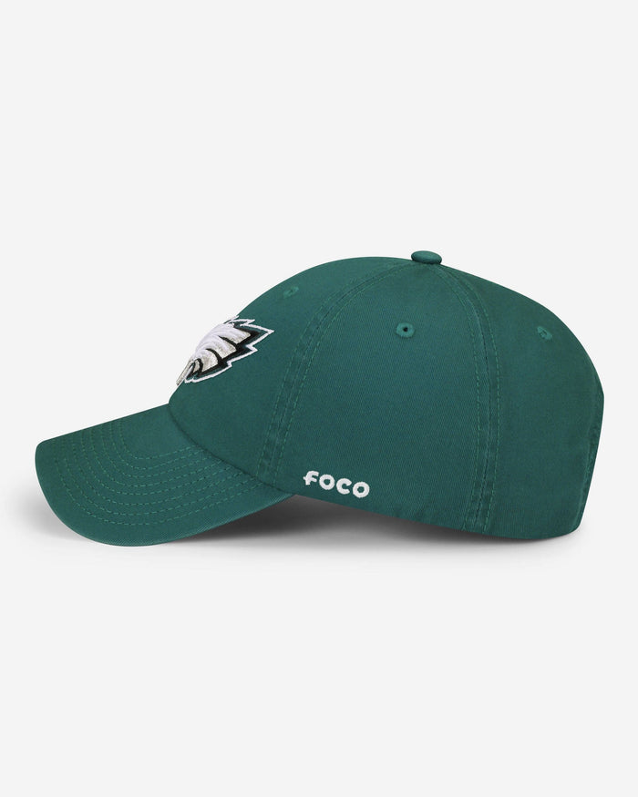 Philadelphia Eagles Primary Logo Casual Cap FOCO - FOCO.com