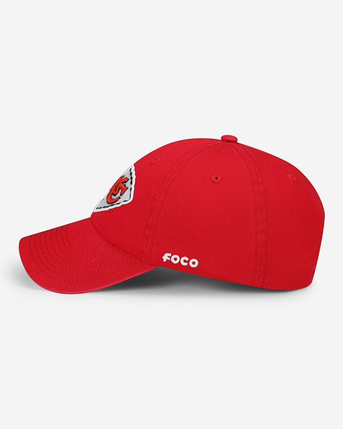 Kansas City Chiefs Primary Logo Casual Cap FOCO - FOCO.com