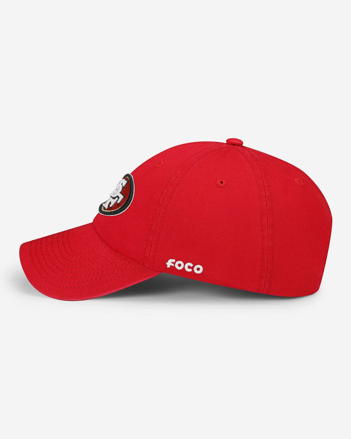 San Francisco 49ers Primary Logo Casual Cap FOCO - FOCO.com