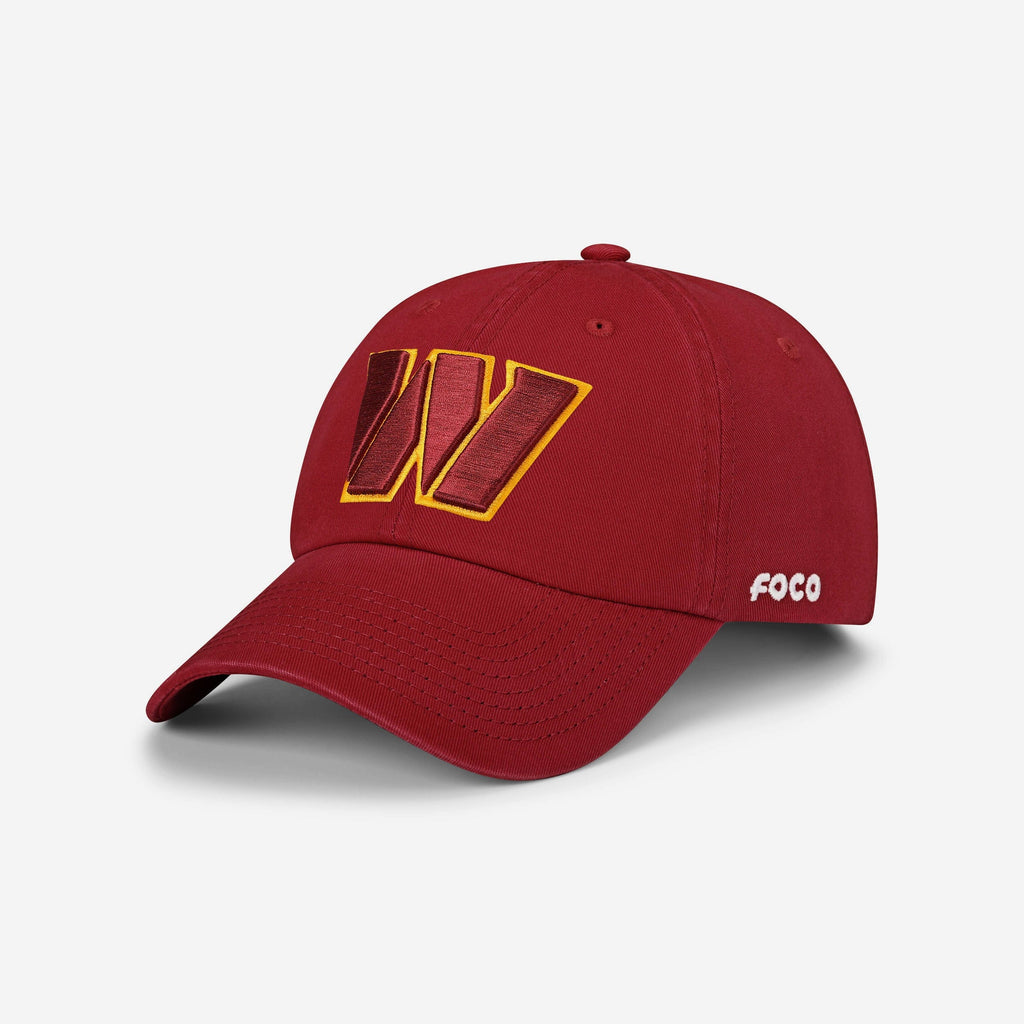 Washington Commanders Primary Logo Casual Cap FOCO - FOCO.com