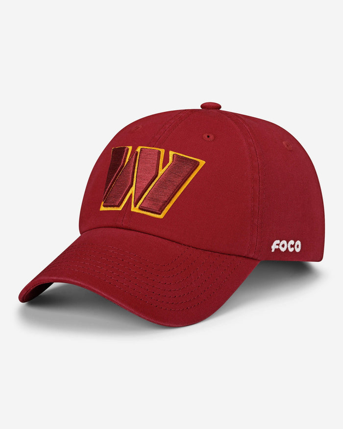 Washington Commanders Primary Logo Casual Cap FOCO - FOCO.com