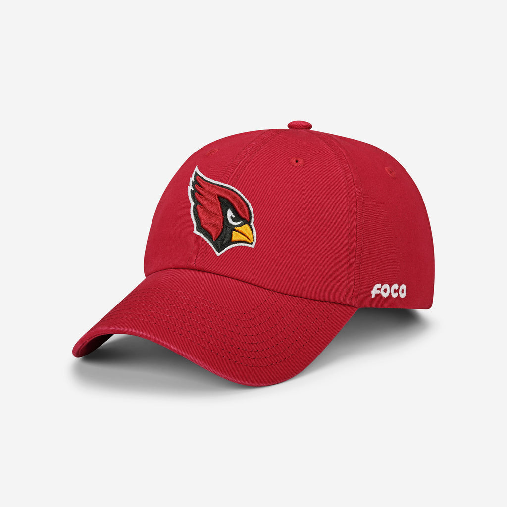 Arizona Cardinals Primary Logo Casual Cap FOCO - FOCO.com